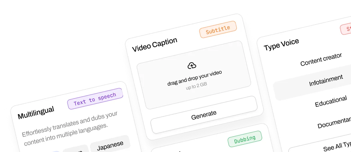 AI Voice Generator Product Features Image 3